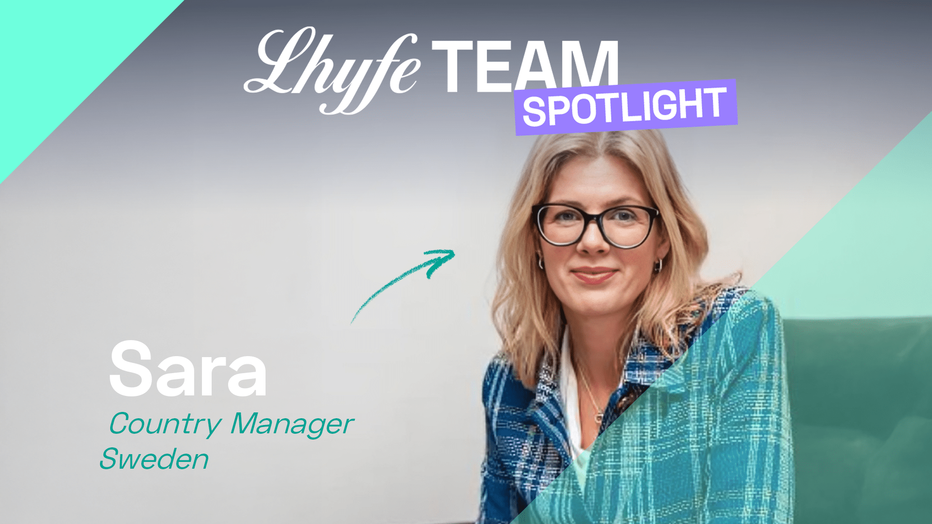 Sara - Country manager of Sweden at Lhyfe